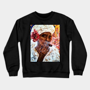 The lady from old Havana Crewneck Sweatshirt